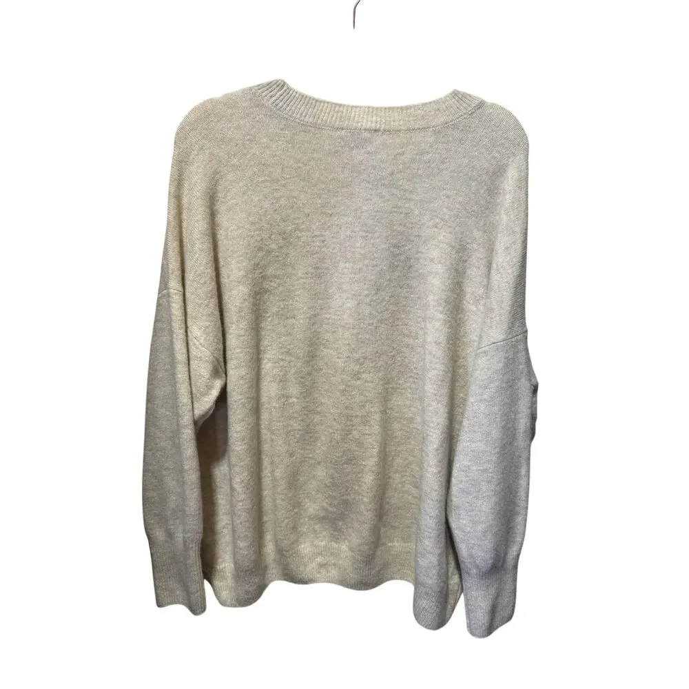 Vince Camuto Good Witch Front Graphic Long Sleeve Sweater Size XL - Picture 2 of 12